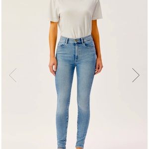 DL1961 Farrow Skinny High Rise Instasculpt Ankle